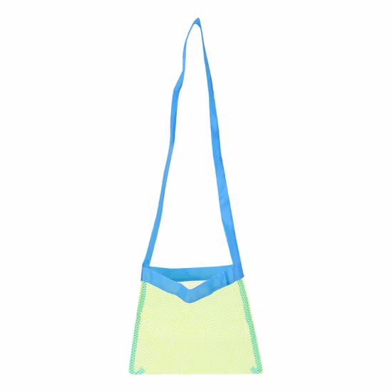 カスタムRPETメッシュロング丈小型食料品包装トートバッグ